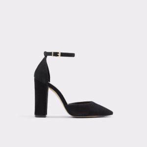 Aldo Susan Riemchen Absatz Blockabsatz Schwarz | MSX-319728