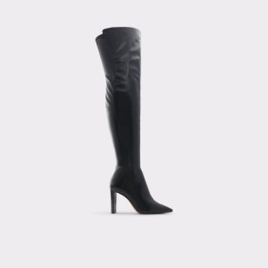 Aldo Thejan Over-the-knee Hohe Stiefel Schwarz | PWM-185763
