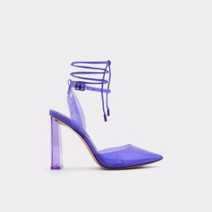 Aldo Tilah Riemchen Absatz Blockabsatz Helllila | GOB-760428
