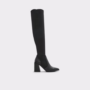 Aldo Toeder Over-the-knee Hohe Stiefel Schwarz | QAB-502176