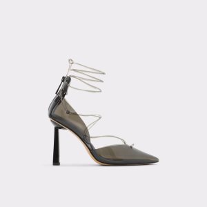 Aldo Uniatha Riemchen Absatz Hohe Schuhe Schwarz | MTR-197506