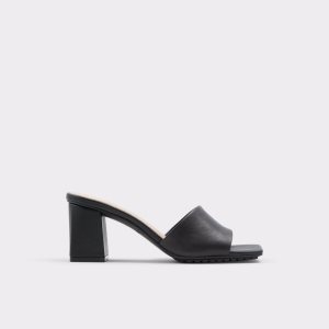 Aldo Velalith High Sandal - Blockabsatz Schwarz | EHU-468509