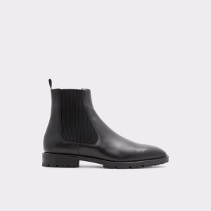 Aldo Venetian Chelsea Boots Schwarz | LZO-275346