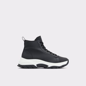 Aldo Vertex High Top - Jogger Sole Regenstiefel Schwarz | VAX-547902