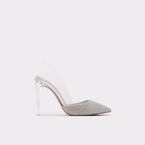 Aldo Violetta High Hohe Schuhe Silber | XZQ-840372