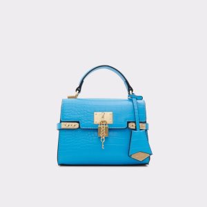 Aldo Vontessa Top Handle Handtasche Hellblau | HNK-592730