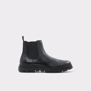 Aldo Weannon Chelsea Boots Schwarz | QPD-628405