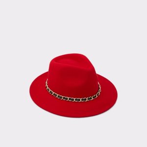 Aldo Wesley Fedora Hüte Rot | UYG-165032