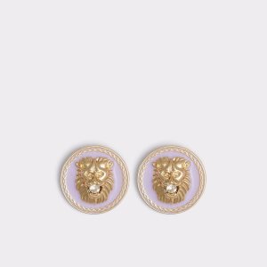 Aldo Wigolla Button Ohrringe Helllila | AEZ-075298