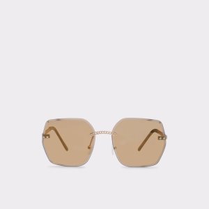Aldo Yeranna Rectangle Sonnenbrille Braun | MZD-726538